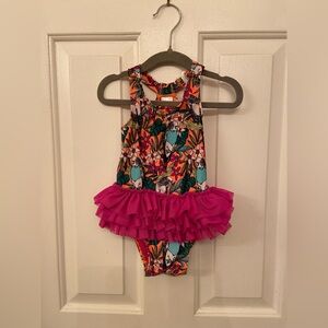 Cat & Jack Colorful Patterned Swimsuit